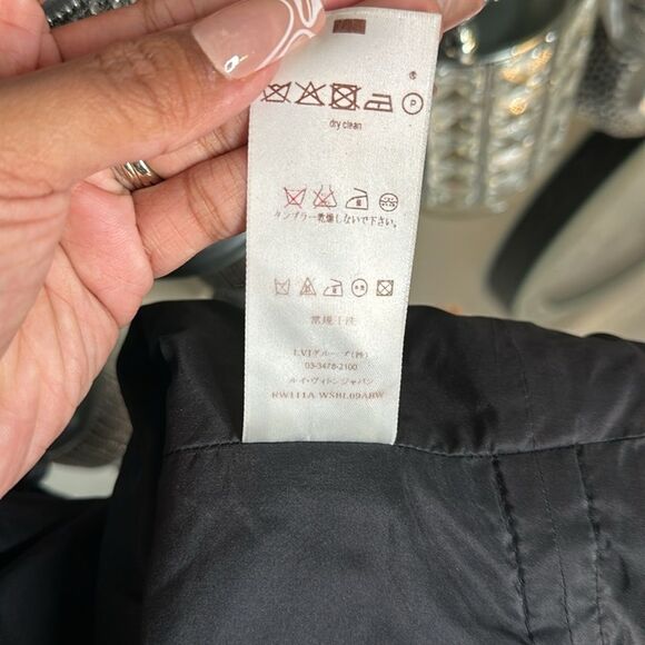 Louis Vuitton halter blue silk lining cut out back top size 38 - Picture 11 of 14